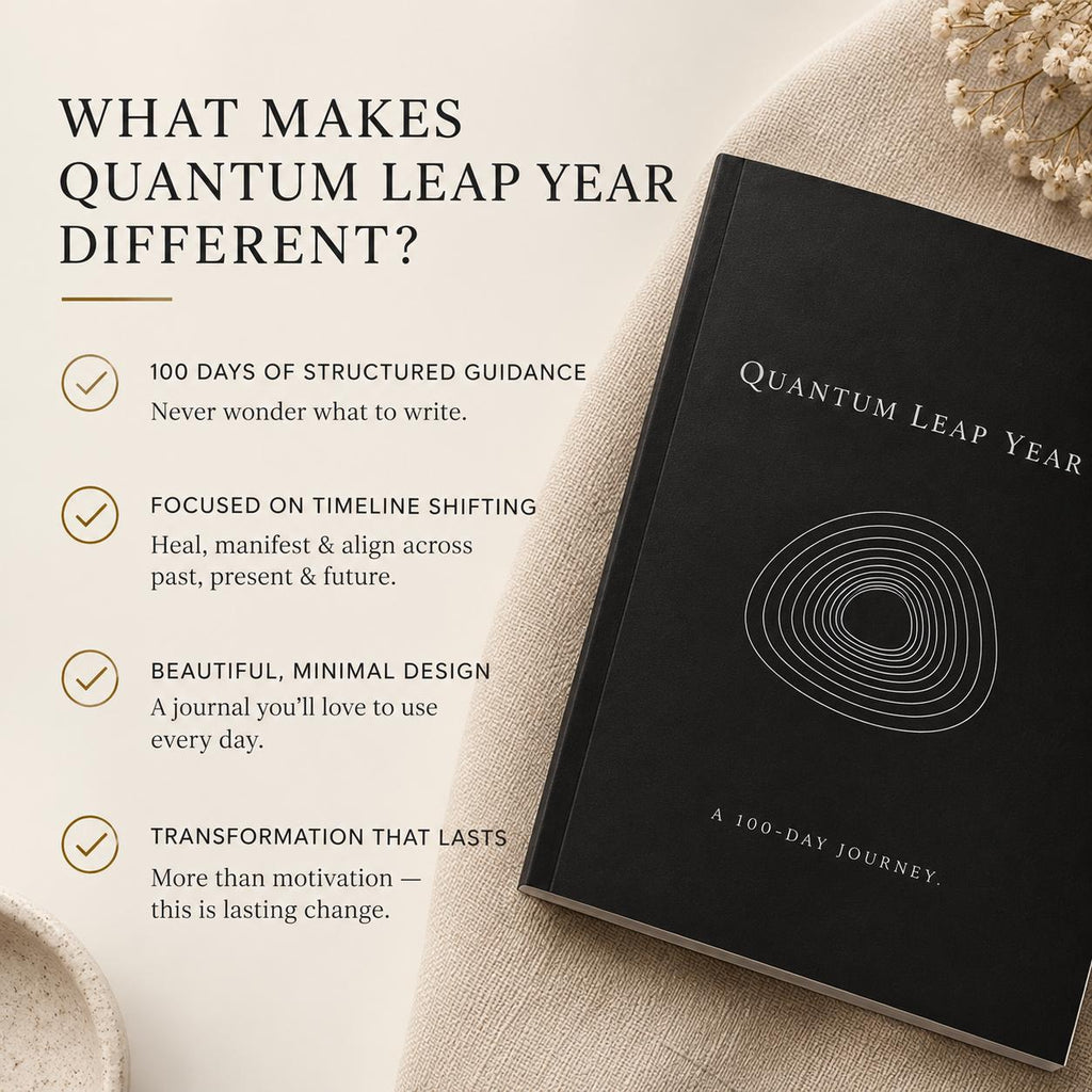 Quantum Leap Year: A 100-Day Guided Manifestation Journal