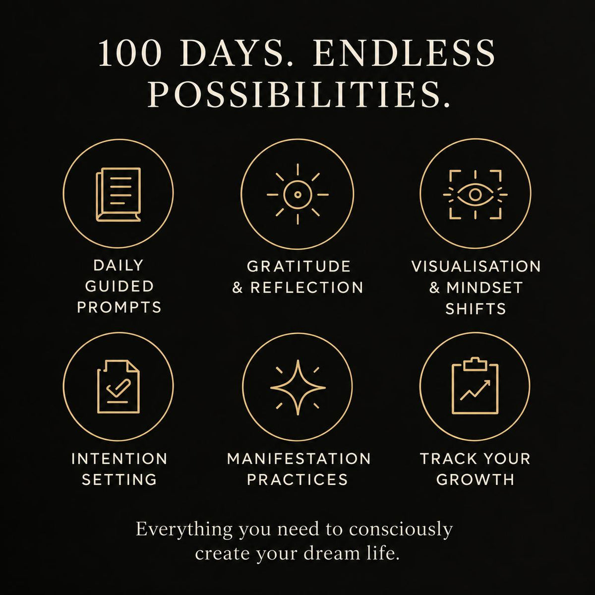 Quantum Leap Year: A 100-Day Guided Manifestation Journal